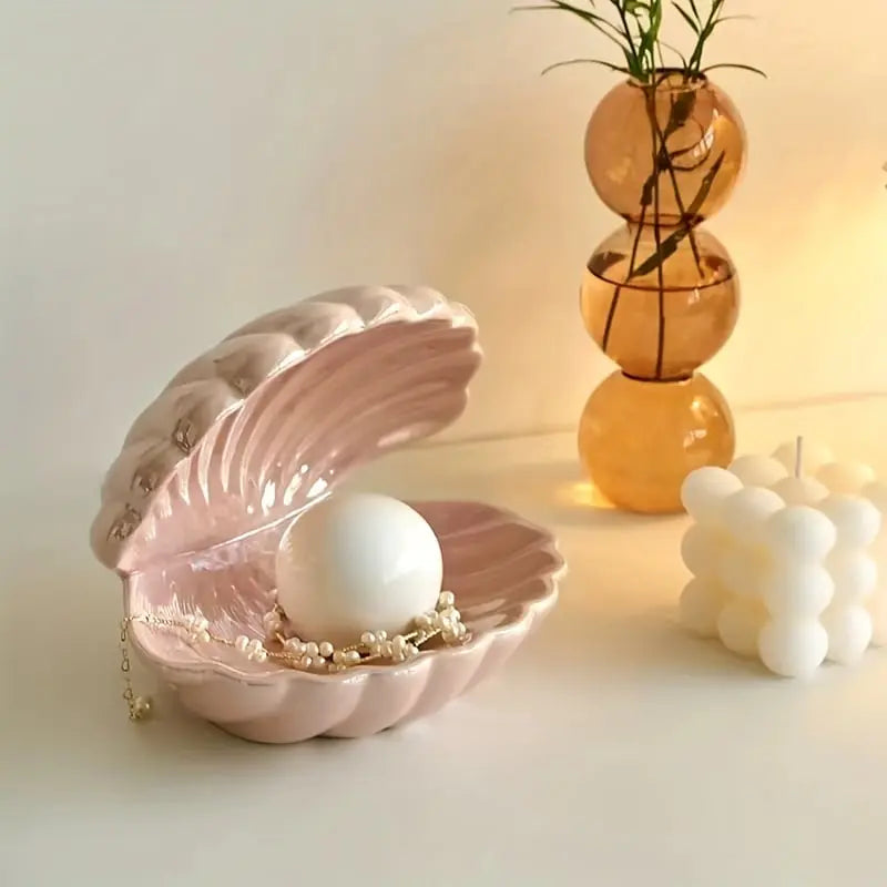 Rynx | Elegant Pearl Nightstand Lamp for a Cozy Home