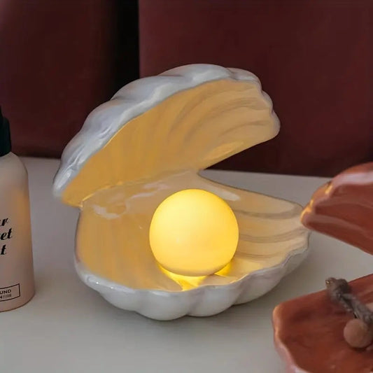 Rynx | Elegant Pearl Nightstand Lamp for a Cozy Home