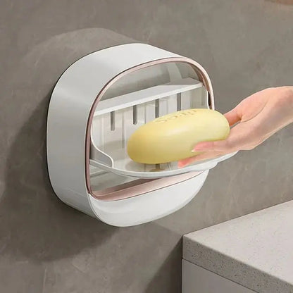 Rynx | Elegant Waterproof Soap Dish with Draining Surface