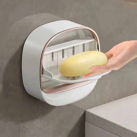 Rynx | Elegant Waterproof Soap Dish with Draining Surface