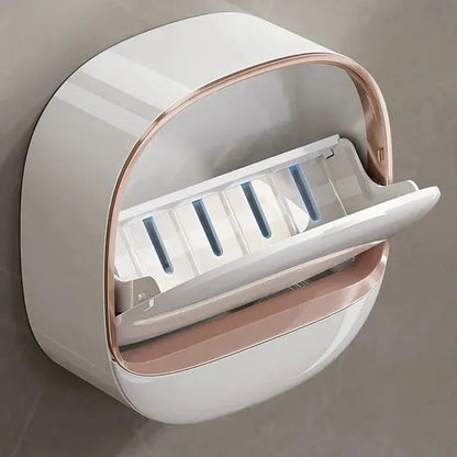Rynx | Elegant Waterproof Soap Dish with Draining Surface