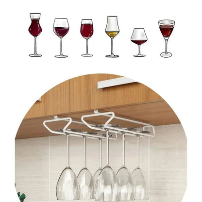 Rynx | Elegant wine glass holder for undercounter installation