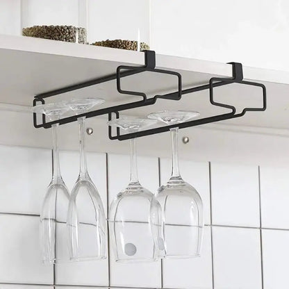 Rynx | Elegant wine glass holder for undercounter installation