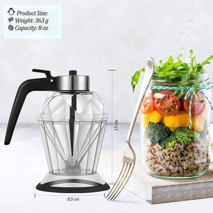 Rynx | Elegant OIL & syrup dispenser made of glass – For clean pouring with style