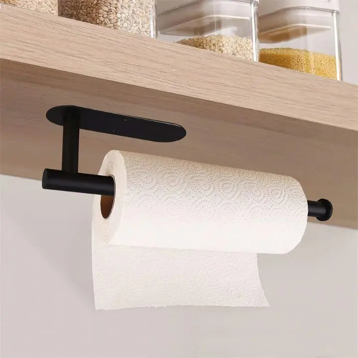 Rynx | Elegant Wall Kitchen Paper Towel Holder – drill-free & space-saving