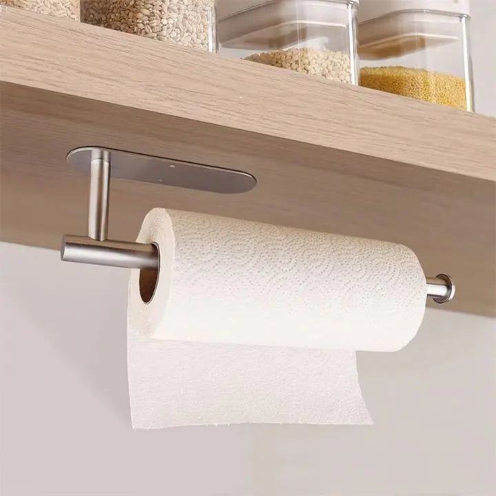Rynx | Elegant Wall Kitchen Paper Towel Holder – drill-free & space-saving