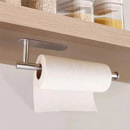 Rynx | Elegant Wall Kitchen Paper Towel Holder – drill-free & space-saving