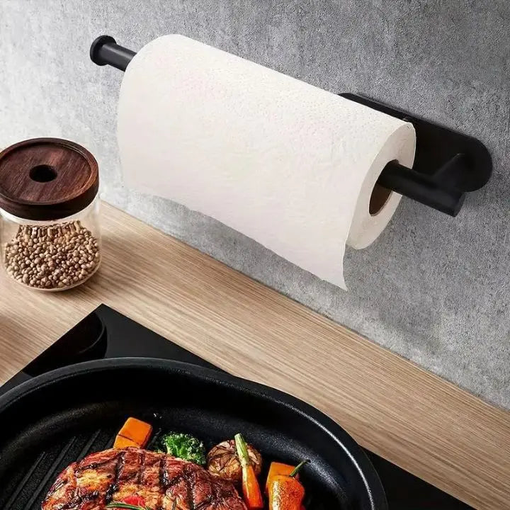 Rynx | Elegant Wall Kitchen Paper Towel Holder – drill-free & space-saving