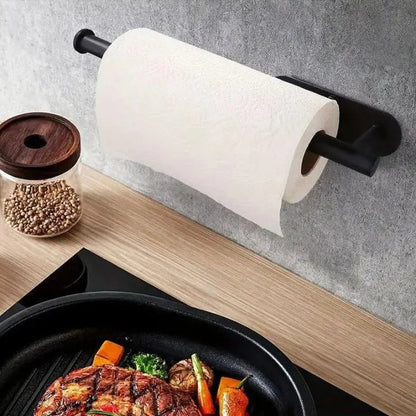 Rynx | Elegant Wall Kitchen Paper Towel Holder – drill-free & space-saving