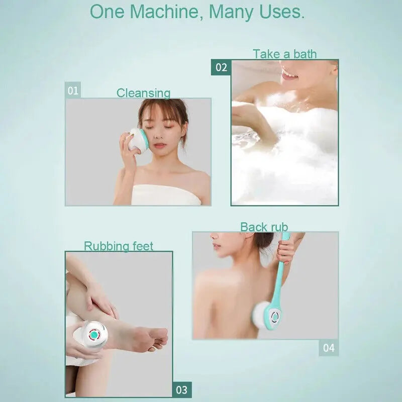 Rynx | Electric Shower Brush with Peeling and Massage