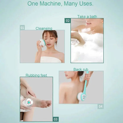 Rynx | Electric Shower Brush with Peeling and Massage