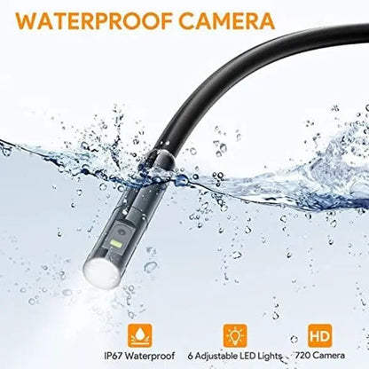 Rynx | Endoscope Camera Waterproof — HD Inspection Camera with 5m Cable