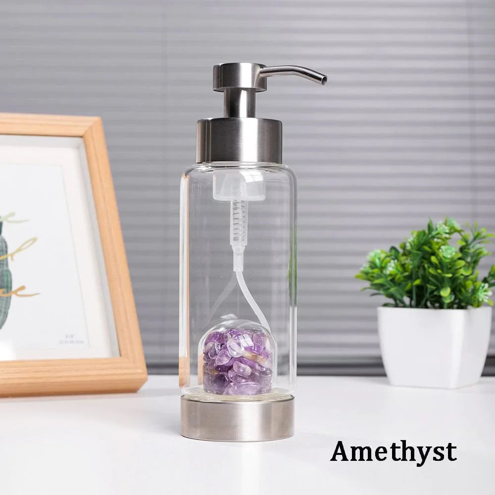 Rynx | Energy Cleansing Crystal Lotion Bottle