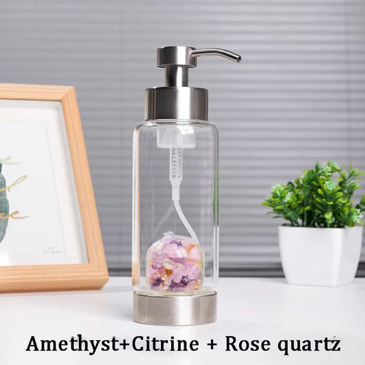 Rynx | Energy Cleansing Crystal Lotion Bottle