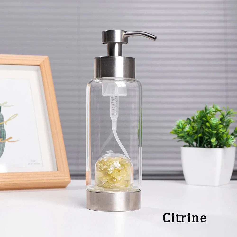 Rynx | Energy Cleansing Crystal Lotion Bottle