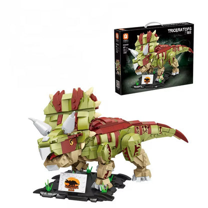 Rynx | Dinosaur World Triceratops Building Blocks Set 954 Pieces