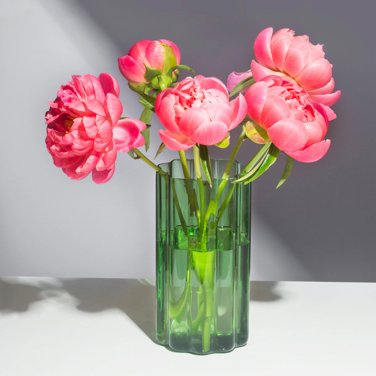 Rynx | Wave Vase - Green