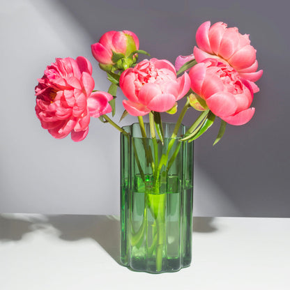 Rynx | Wave Vase - Green