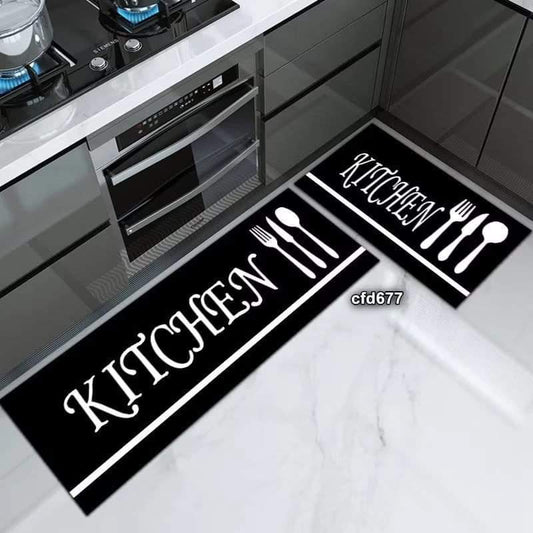 Rynx | 2 piece kitchen mats with rubber
