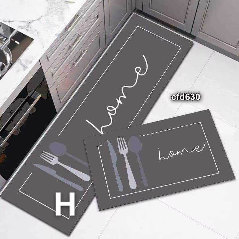 Rynx | 2 piece kitchen mats with rubber