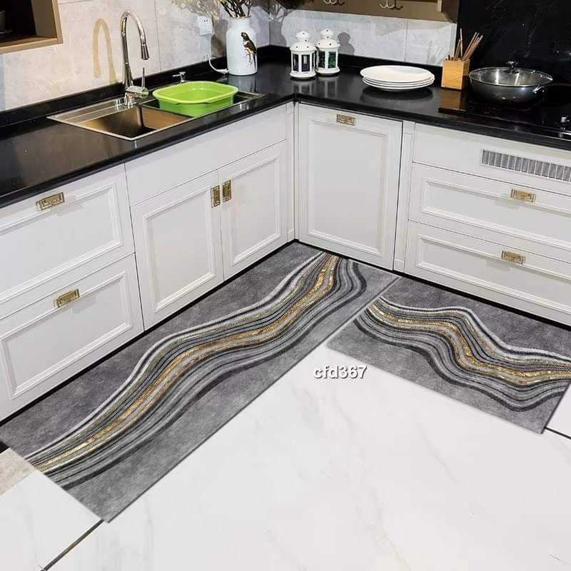 Rynx | 2 piece kitchen mats with rubber