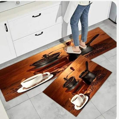 Rynx | 2 piece kitchen mats with rubber