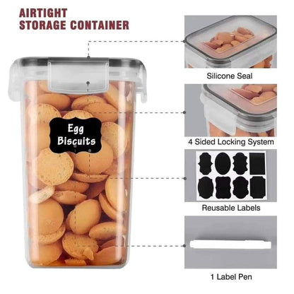 Rynx | 4Pc Plastic Storage Container