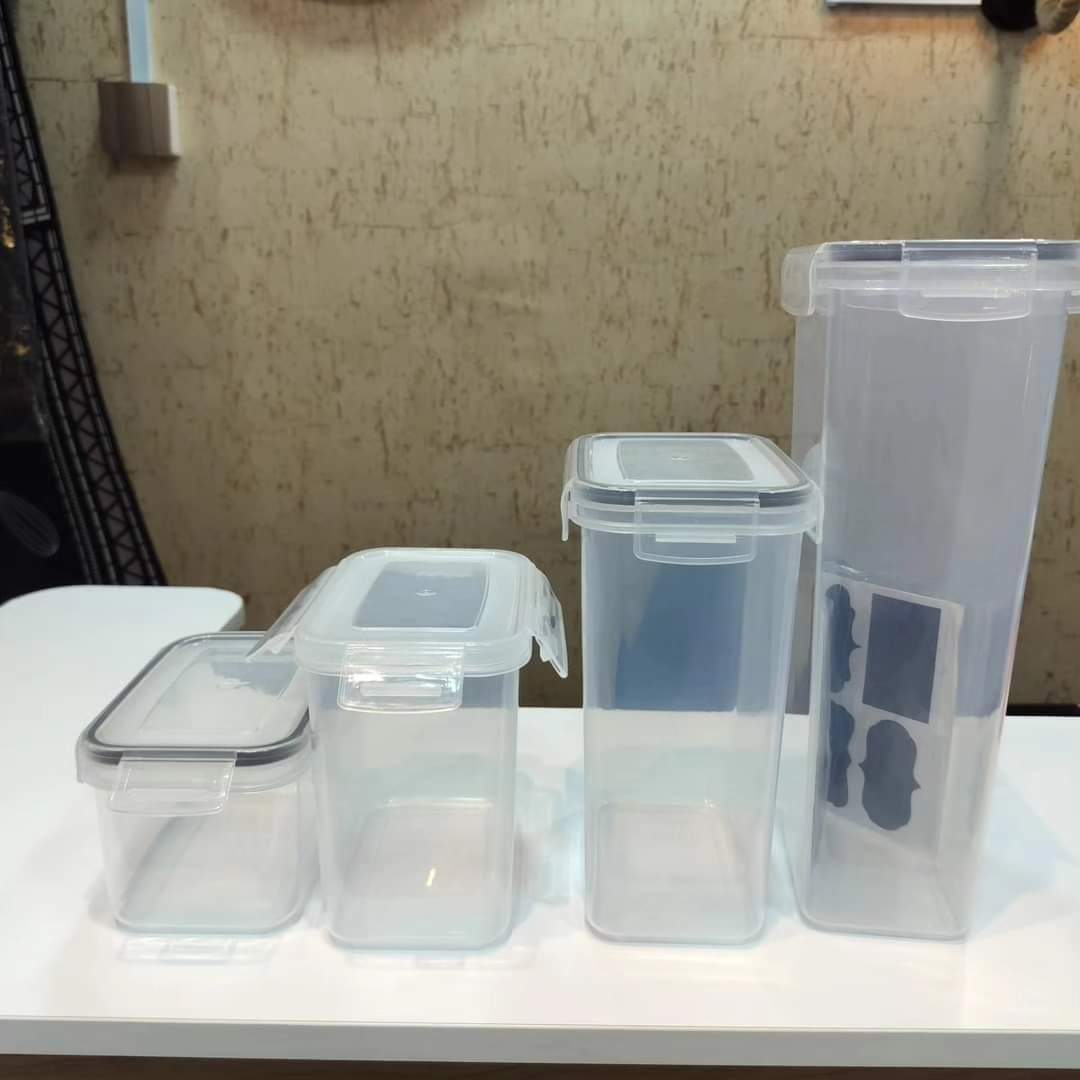 Rynx | 4Pc Plastic Storage Container