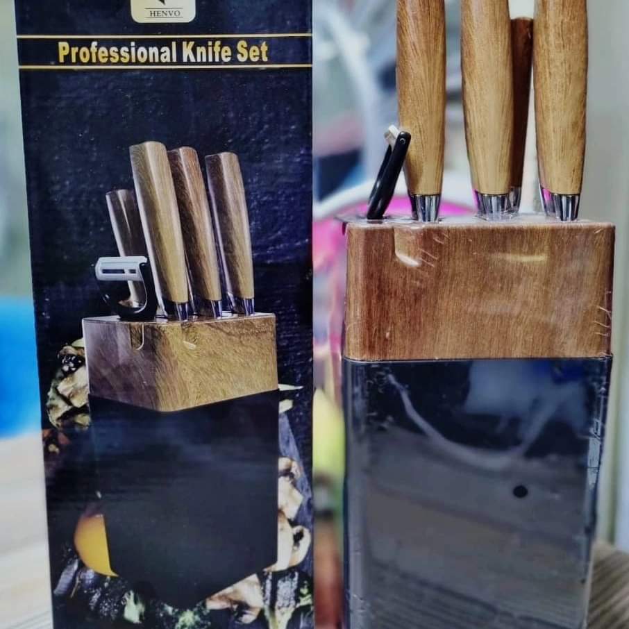 Rynx | 7-piece set wooden knives