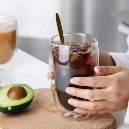 Rynx | Double-walled glass cup.