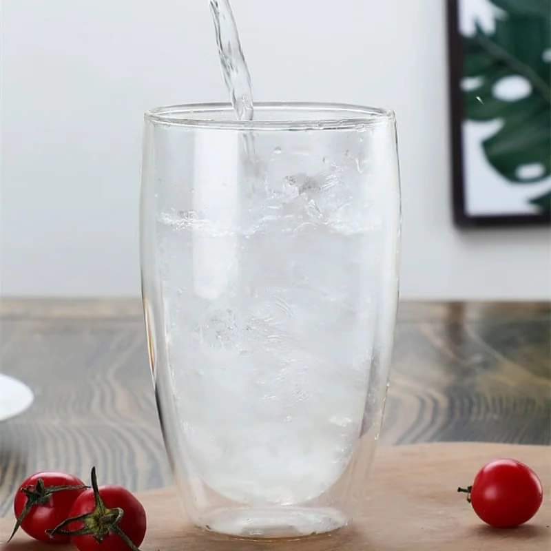 Rynx | Double-walled glass cup.