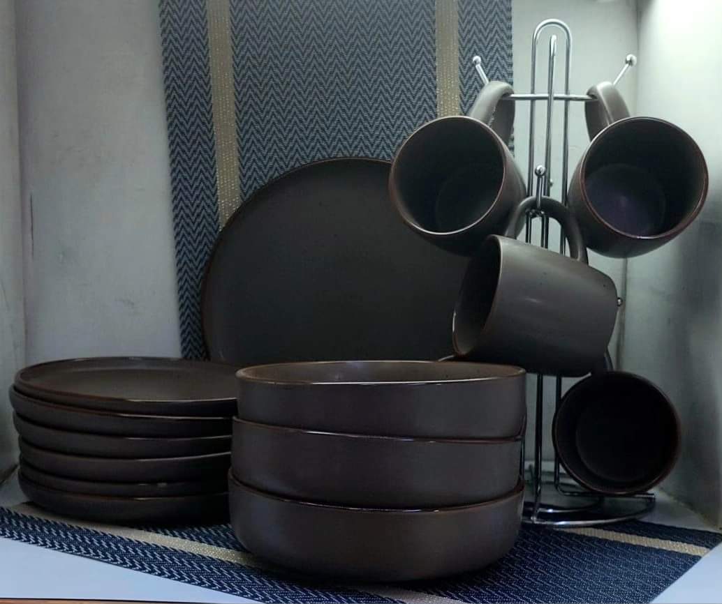 Rynx | 24-piece ceramic dish set