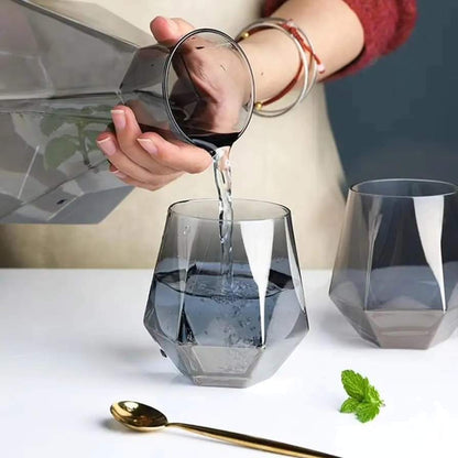 Rynx | Diamond Gold Decanter Set