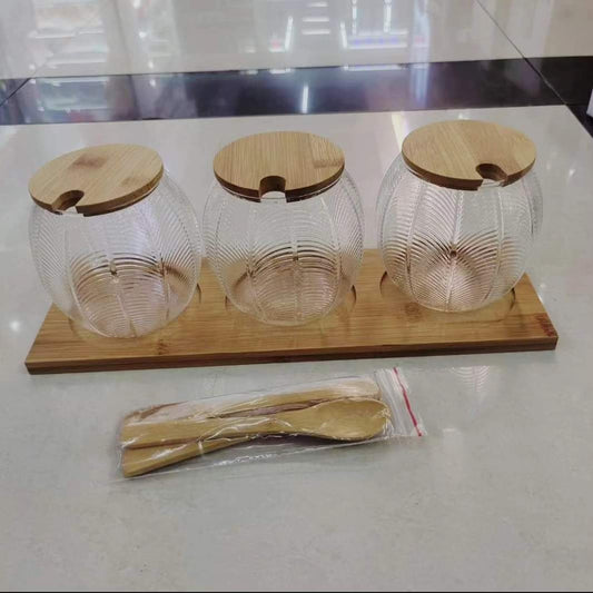 Rynx | 3-piece glass container set