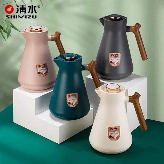 Rynx | Wooden Handle Vacuum Bottle