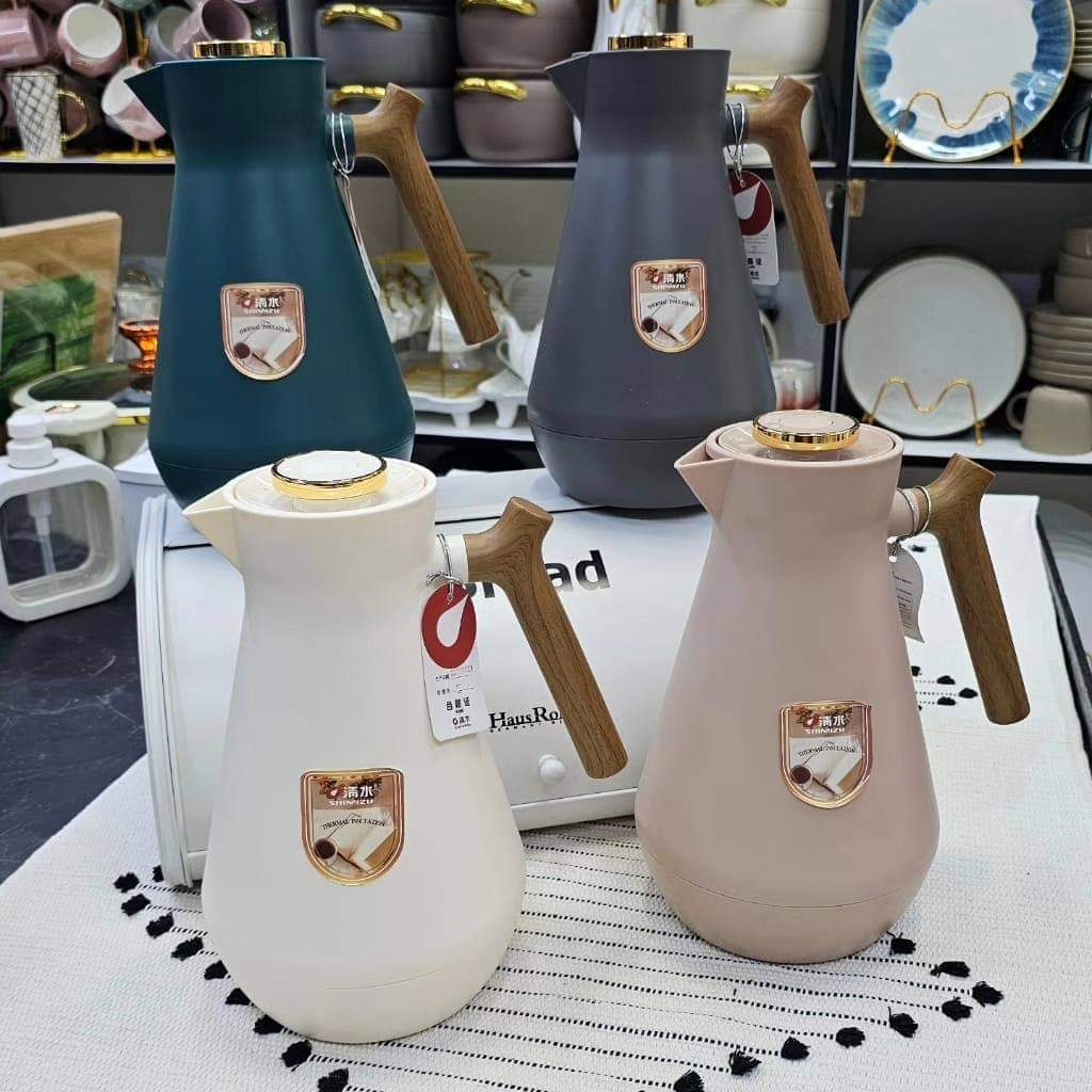 Rynx | Wooden Handle Vacuum Bottle