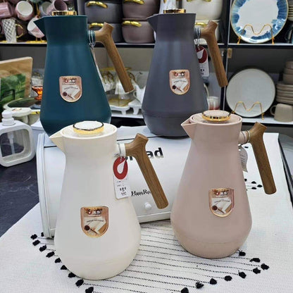 Rynx | Wooden Handle Vacuum Bottle