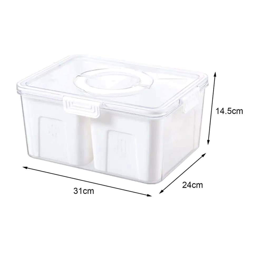 Rynx | Stackable refrigerator storage container
