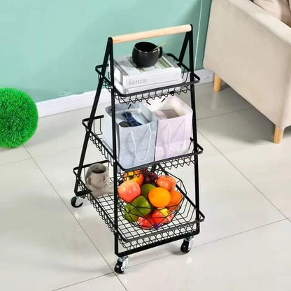 Rynx | Multifunctional 3-Tier Cart