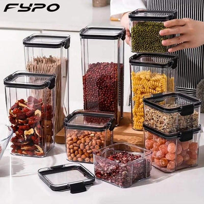 Rynx | 8-piece airtight storage containers