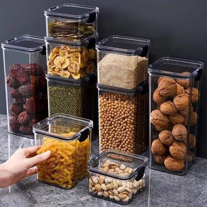 Rynx | 8-piece airtight storage containers