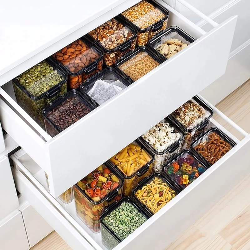 Rynx | 8-piece airtight storage containers
