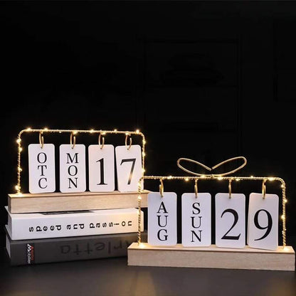 Rynx | Desktop Calendar with Light