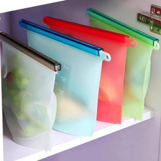 Rynx | 3 Piece Silicone Refrigerator Bags