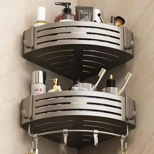 Rynx | Aluminum Corner Bathroom Shelf Set