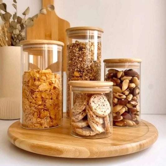 Rynx | Bamboo rotating spice rack