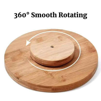 Rynx | Bamboo rotating spice rack