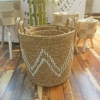 Rynx | 3 Stackable handmade baskets