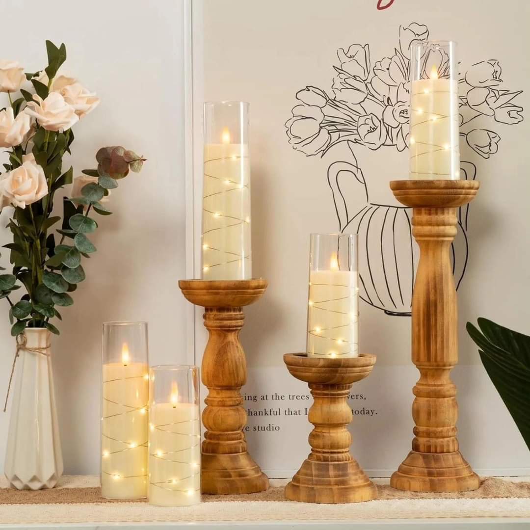 Rynx | 5 Piece Acrylic Flameless LED Candles