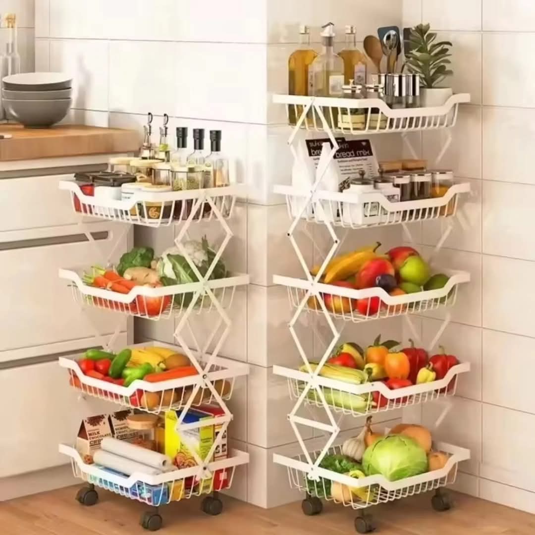 Rynx | 4-layer kitchen shelf